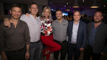 La fiesta de fin de año de Televisión Litoral.