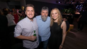 La fiesta de fin de año de Televisión Litoral.