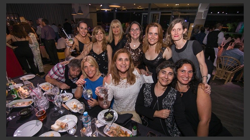 La fiesta de fin de año de Televisión Litoral.