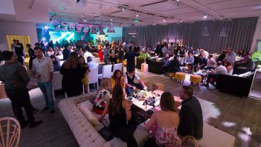 La fiesta de fin de año de Televisión Litoral.