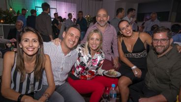 La fiesta de fin de año de Televisión Litoral.