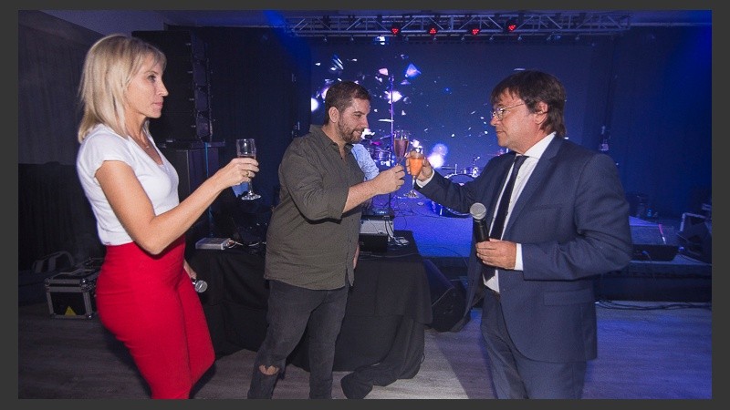 La fiesta de fin de año de Televisión Litoral.