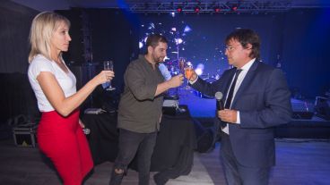 La fiesta de fin de año de Televisión Litoral.