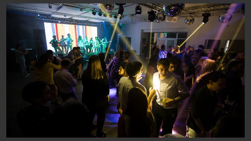 La fiesta de fin de año de Televisión Litoral.