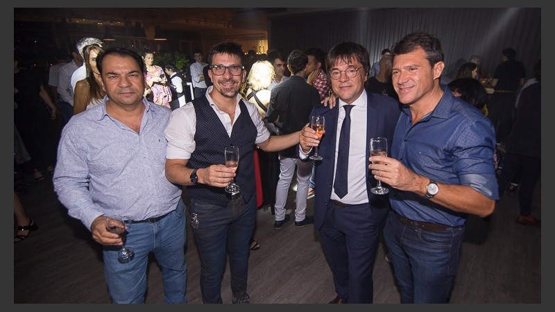 La fiesta de fin de año de Televisión Litoral.