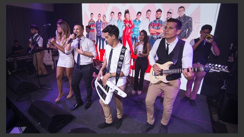 La fiesta de fin de año de Televisión Litoral.