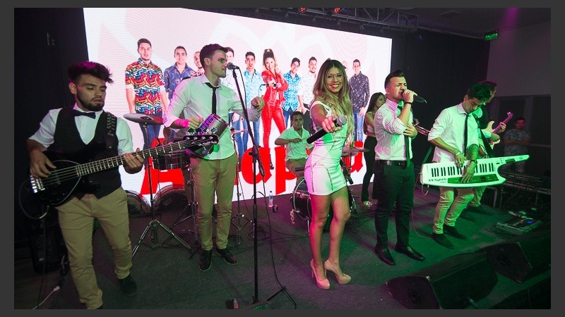 La fiesta de fin de año de Televisión Litoral.