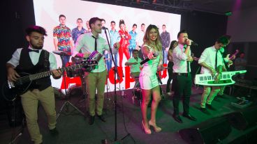 La fiesta de fin de año de Televisión Litoral.