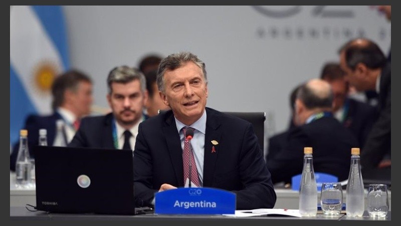 Macri habló en la última jornada del G20 en Buenos Aires. 
