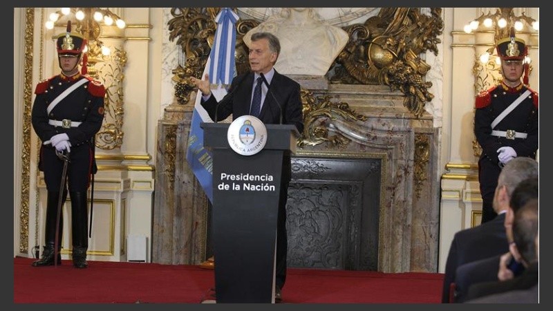 Macri dijo que hay avances entre el Mercosur y la Unión Europea.