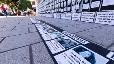 También se recordó a las mujeres que se encuentran desaparecidas.