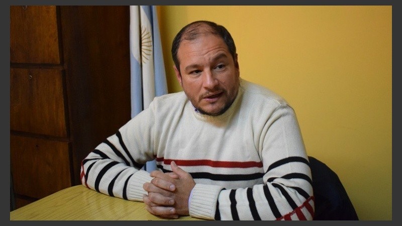 El jefe comunal de Maciel, Pedro Tobozo.