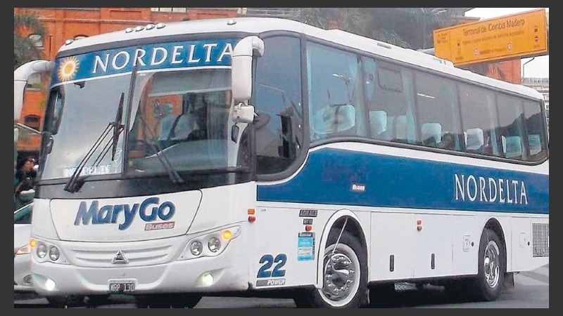 La empresa de transporte denunciada por las empleadas domésticas de Nordelta. 