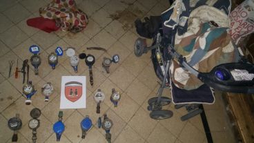 Por año se roban unos 500 medidores de agua, según la empresa Aguas Santafesinas.