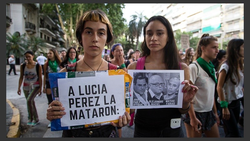 La marcha recorrió las sedes de la Justicia provincial y federal.