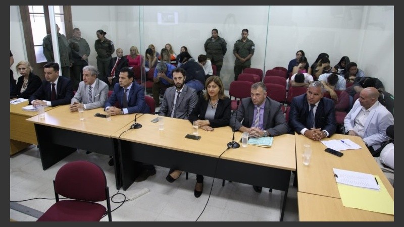 La lectura de la sentencia en los Tribunales federales.