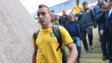 Marco se marcha luego del gran gusto de ganar la Copa Argentina.