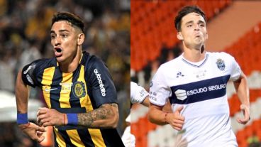 Un gol en cada tiempo en el Malvinas Argentinas.