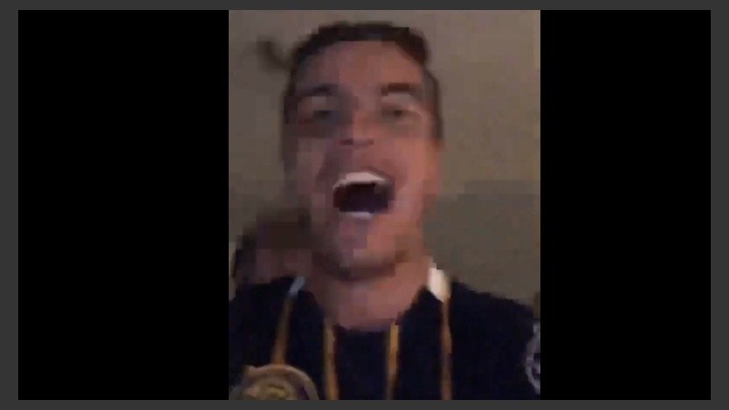 El festejo loco de Lo Celso en España. 