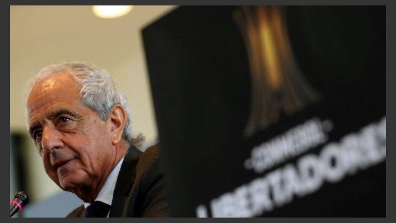 El presidente de River, Rodlfo D'Onofrio.