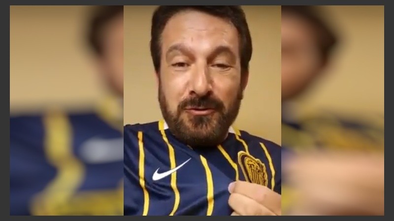 El Turco Lotuf saludó a los canallas por el título. 