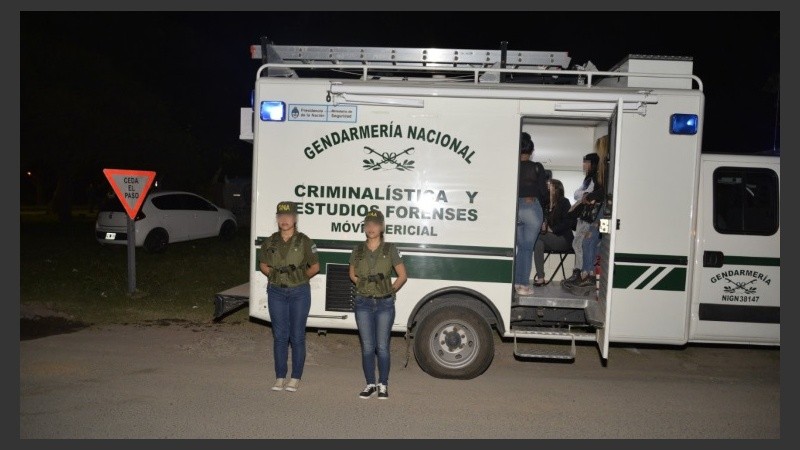 Las víctimas de explotación rescatadas. 