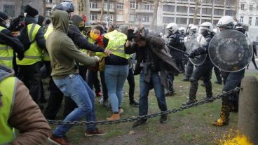 Las protestas se extendieron a Bélgica, con reclamos similares.