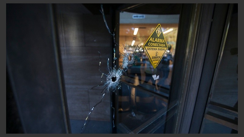 Balazos en la puerta de los Tribunales.