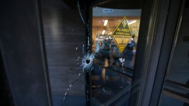 Balazos en la puerta de los Tribunales.