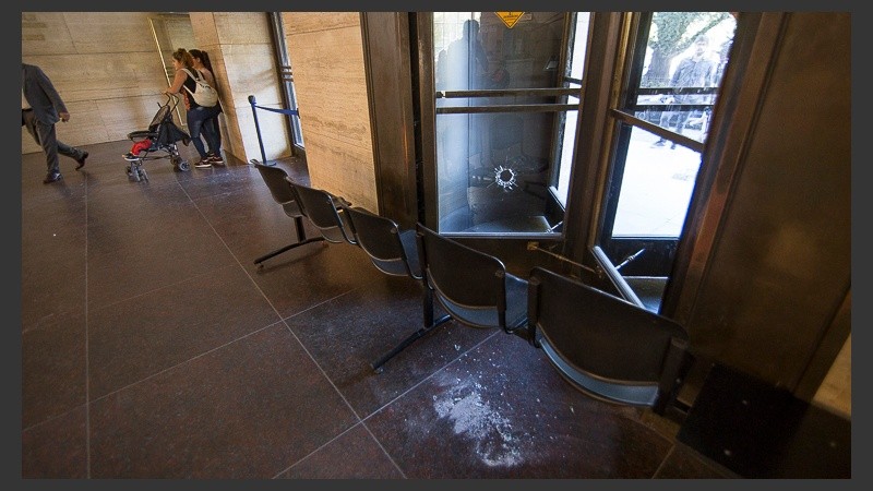 Así amaneció los Tribunales provinciales. 