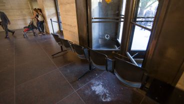 Así amaneció los Tribunales provinciales.