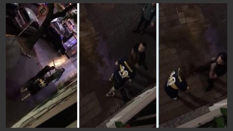 Se desconocía el estado de salud del hombre agredido.