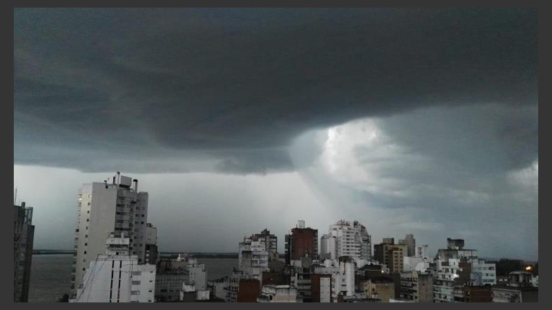 Parece que llueve nomás. 