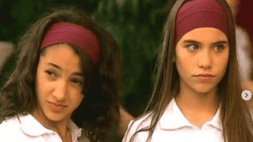 Thelma Fardín y Eva de Dominici fueron compañeras en Patito feo.