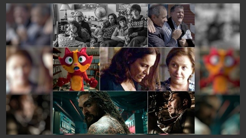 Pantalla grande: seis estreno y un reestreno.