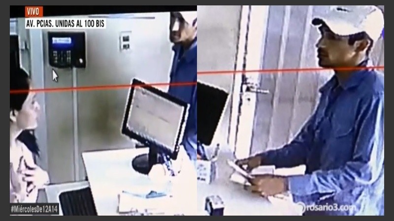 El ladrón se hizo pasar por operario y amenazó a la secretaria para robar.