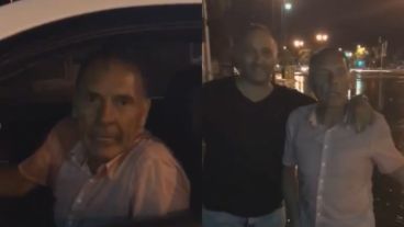 Russo se enojó por la inundación en su barrio.