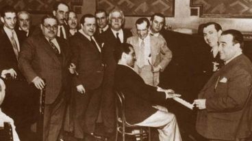 El día que Federico García Lorca tocó el piano en Rosario.