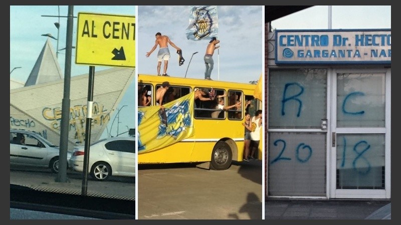 La manifestación canalla dejó a su paso un rastro indeseado.