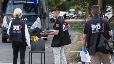 El gabinete criminalístico de la PDI trabajó en los hechos.