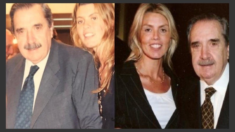 Rocío y su abuelo a través del tiempo.