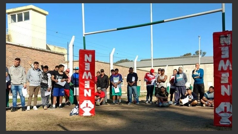 El equipo está formado por internos de la Unidad Penitenciaria N° 6.