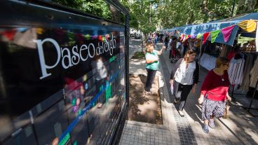 La feria de este miércoles en el Paseo del Siglo.