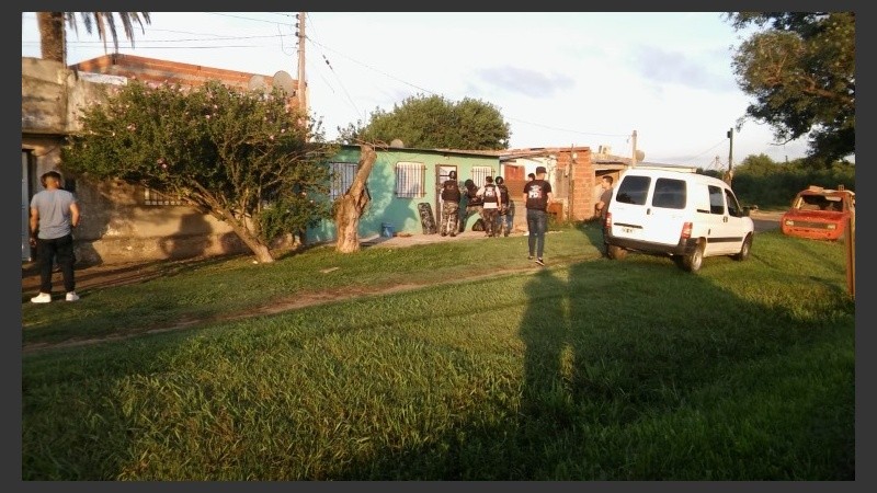 Los operativos se realizaron en viviendas de Puerto San Martín y Andino.