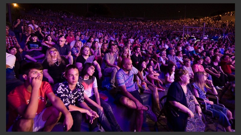 De todas las edades en la función que quedará en la memoria de muchos.