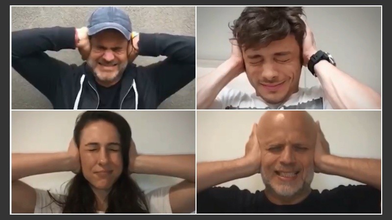 Gastón Pauls, Tomás Fonzi, Julieta Pink y Seba Wainraich se sumaron a la campaña.