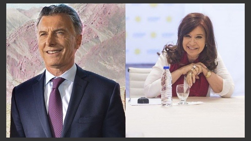 El Jefe de Estado y la ex presidenta enviaron saludos por Navidad.