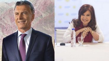 El Jefe de Estado y la ex presidenta enviaron saludos por Navidad.