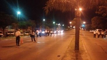 Cien agentes municipales controlaron la ciudad con policías de la U.R. II.