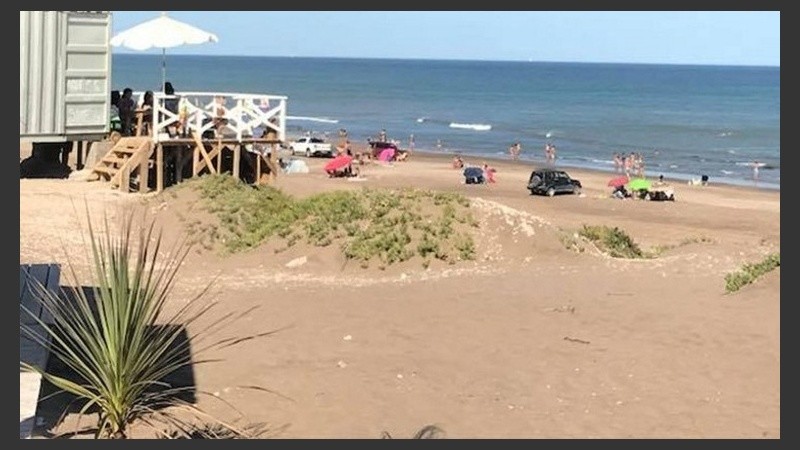 El parador donde se produjo la tragedia.